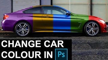 Change car colour tutorial in photoshop by DLC ventures