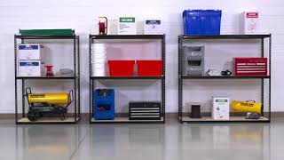 Heavy-Duty Boltless Shelving