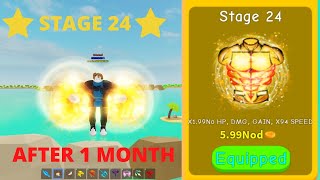 Getting stage 24 after 1 month !  Lifting Simulator