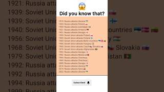 Russia’s 100Year Invasion History Explained in 60 Seconds” #youtubeshorts #Russia#worldwar #survival