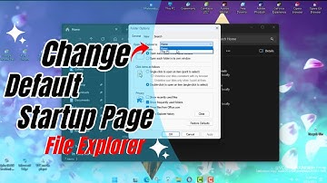 How to Change the Default Startup Page in File Explorer on Windows 11