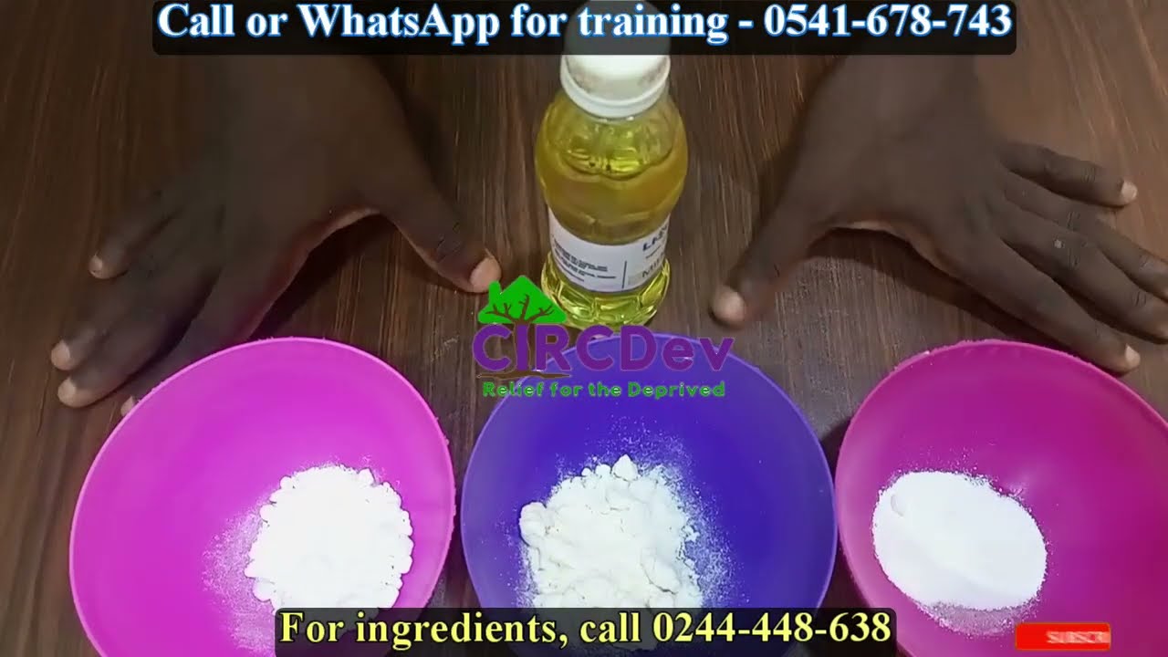 How to make AFTERWASH/FABRIC SOFTENER WITH THICKENER POWDER [TWI VERSION] - Step by step