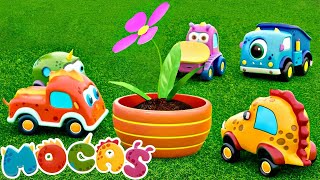 MOCAS: Little Monster Cars for Kids: Car Cartoon &amp; Street Vehicles Toys