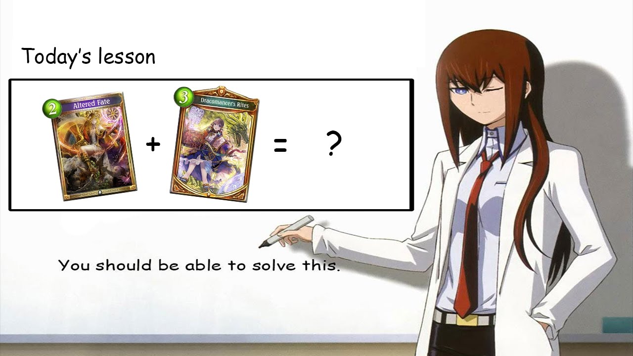 [Shadowverse] The Math Lesson for Discard Dragon