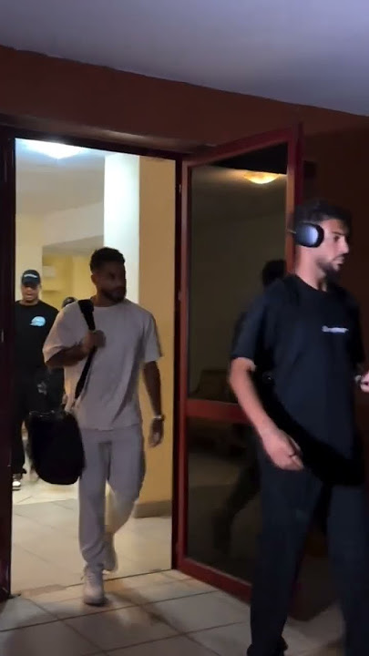Élim CAN 2025|Gabon🇬🇦🆚️🇱🇸Lesotho: L'arrivée des Panthères à Franceville.🎥Fegafoot