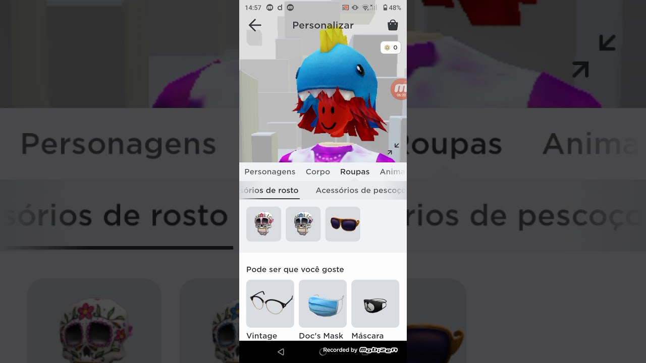 Como ter acabeça invisível no roblox pelo celular grátis 