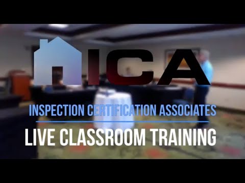 Home Inspection Classroom Training Course Preview Video - Inspection Certification Associates