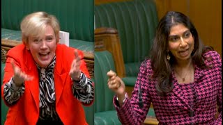 Labour MP humiliates herself in Commons clash with Suella Braverman on Rwanda Bill
