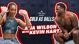 Kevin Hart vs A'ja Wilson In The First Ever Cold Tub Karaoke Battle | Cold as Balls | Laugh Out Loud