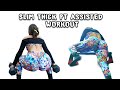 Slim Thick Workout. Squat VARIATION to shake up your routine. PT ASSISTED for extra knowledge.