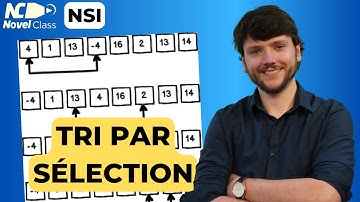 LE TRI PAR SÉLECTION - Explication facile - NSI Terminale Algorithme