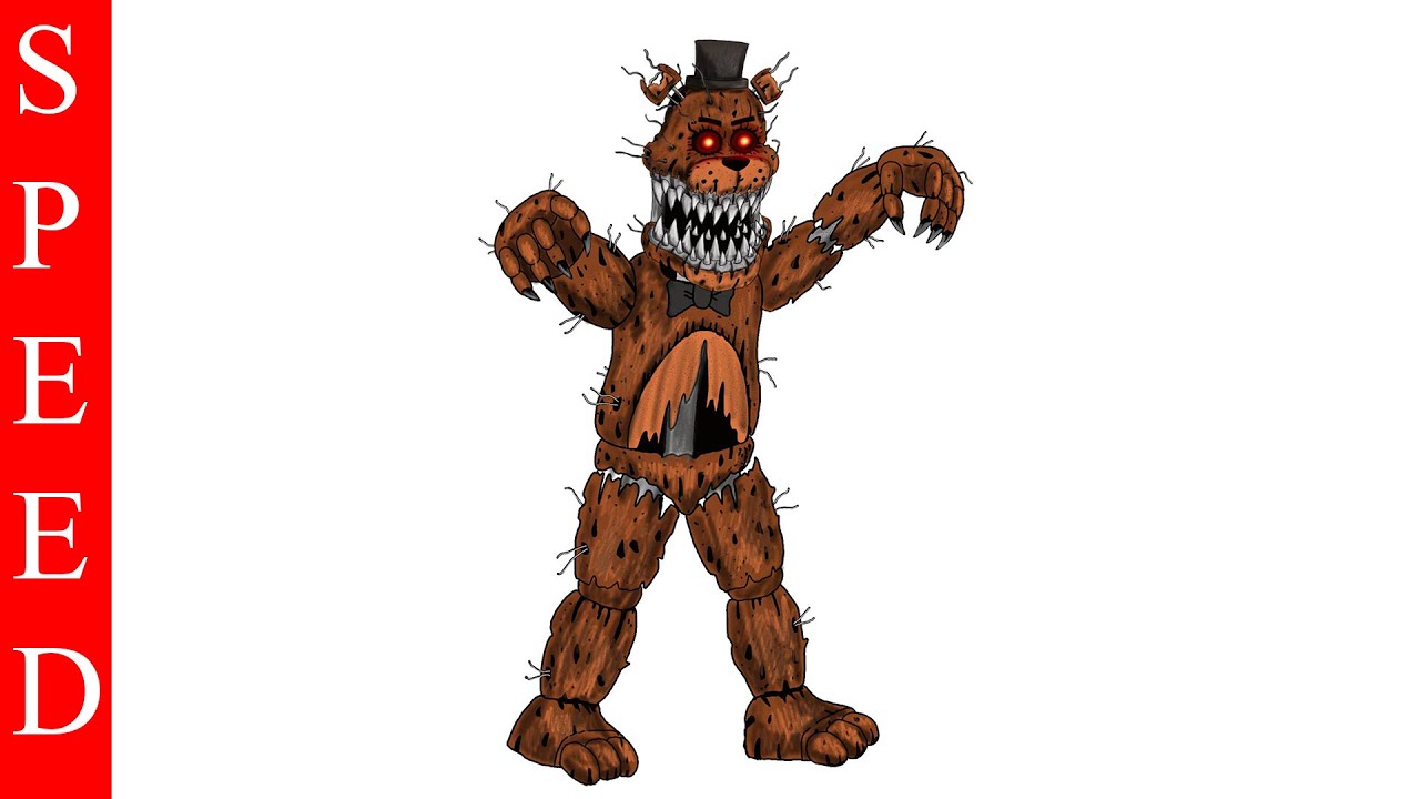 найтмер голден фредди. нарисовать кошмарного фредди. как нарисовать кошмарного фредди. нарисовать кошмарного фредди. фредди 4 рисунки.