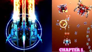 Galaxy Space Shooter: Pixel Arcade Shooting Game : Galaxy Spiral Shooter Chapter 1 Gameplay screenshot 1