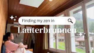 Travel Diaries | a healing escape to Lauterbrunnen, Switzerland