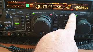 Sold as the 'Choice of the Worlds Top Dxers', the Yaesu FT1000MP, what a legendary HF Transceiver