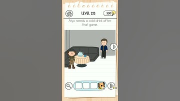 Brain Test 3 Level 223 Tricky Quests Solved #androidgames #braintest #answer