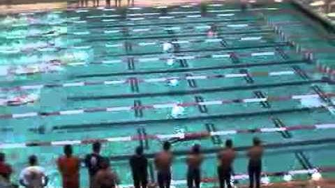 Fastest 50m Underwater Dolphin Kick Hill Taylor