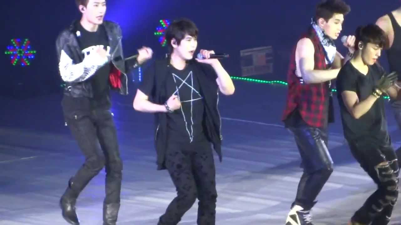 140222 SS5 Beijing - A-OH + Go (Kyuhyun Focus)