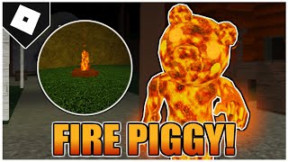 How to get the FIRE PIGGY BADGE + FIRE PIGGY in INFECTEDDEVELOPERS PIGGY [ROBLOX]