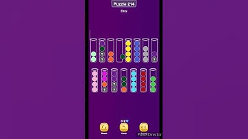 Ball Sort Puzzle 214 #shorts