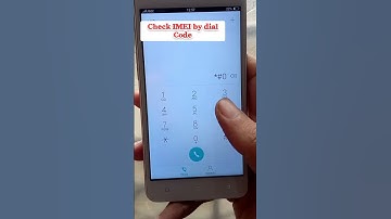 Check imei number by dial code for all phones