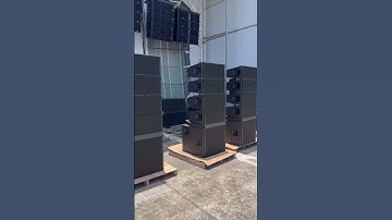 TACT Pro Audio dual 10 inch speaker sound  equipment line array #factory #audio #linearraysystem