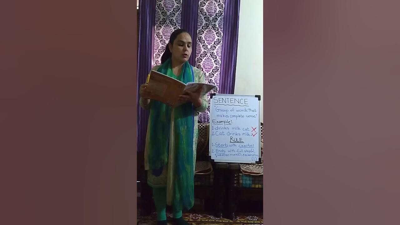 Sentence Class UKG, 1st - YouTube