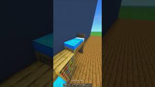 Minecraft Simple Bunk Bed Design 🛏️