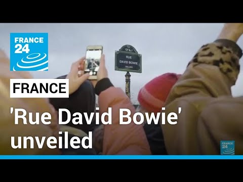 Paris names street after David Bowie • FRANCE 24 English