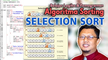SELECTION SORT || Logika & Pemograman || Algoritma Sorting - Part-3