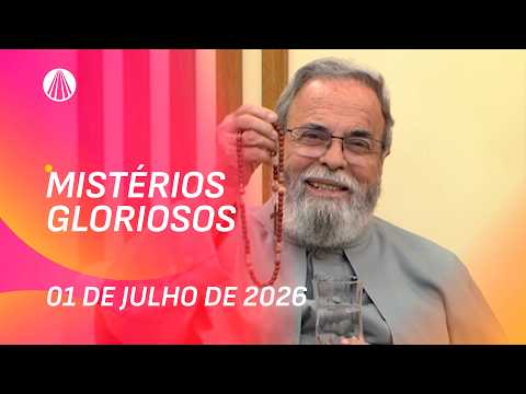 Terço de Aparecida com Pe. Antonio Maria - 01 de julho 2026 [Mistérios Gloriosos]