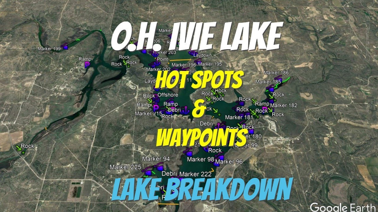 Gems uncovered on Lake O.H. Ivie!! Full Lake Breakdown Find the Bass