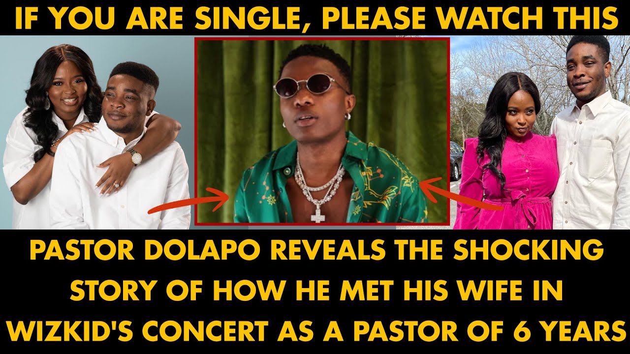 Пастор Долапо раскрыл шокирующую историю о том, как он познакомился со своей женой на концерте Wi...