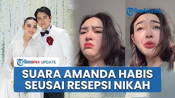 Amanda Manopo Curhat Kondisi Kesehatannya Menurun Usai Gelar Resepsi Nikah: Suara Gue Habis