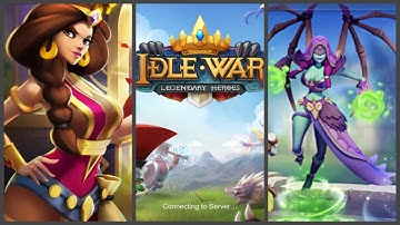 Idle War: Legendary Heroes (Gameplay Android) - [Android Fragments]🧩 - #1