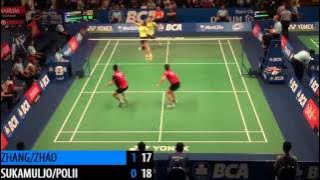R32 - XD - K.S.SUKAMULJO / G.POLII vs ZHANG N. / ZHAO Y.L. - 2014 Indonesia Open (F G1 7-5)