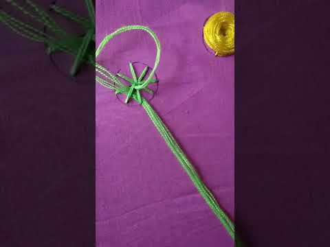 hand embroidery designs_flower #shorts #trending #craft