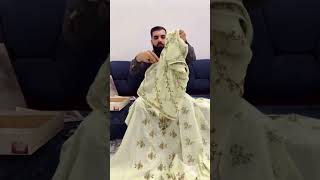 Summer collection lawn embroidered suit design online shopping
