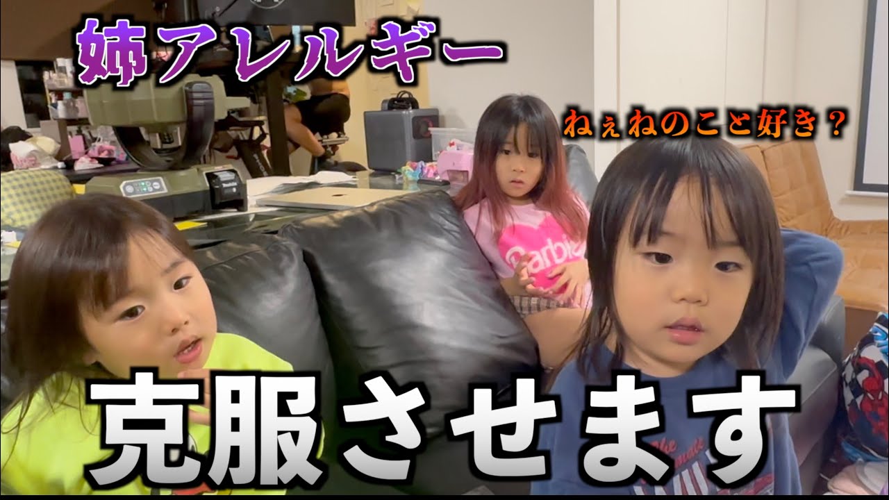 三兄弟に本気で姉アレルギー克服させるぜ