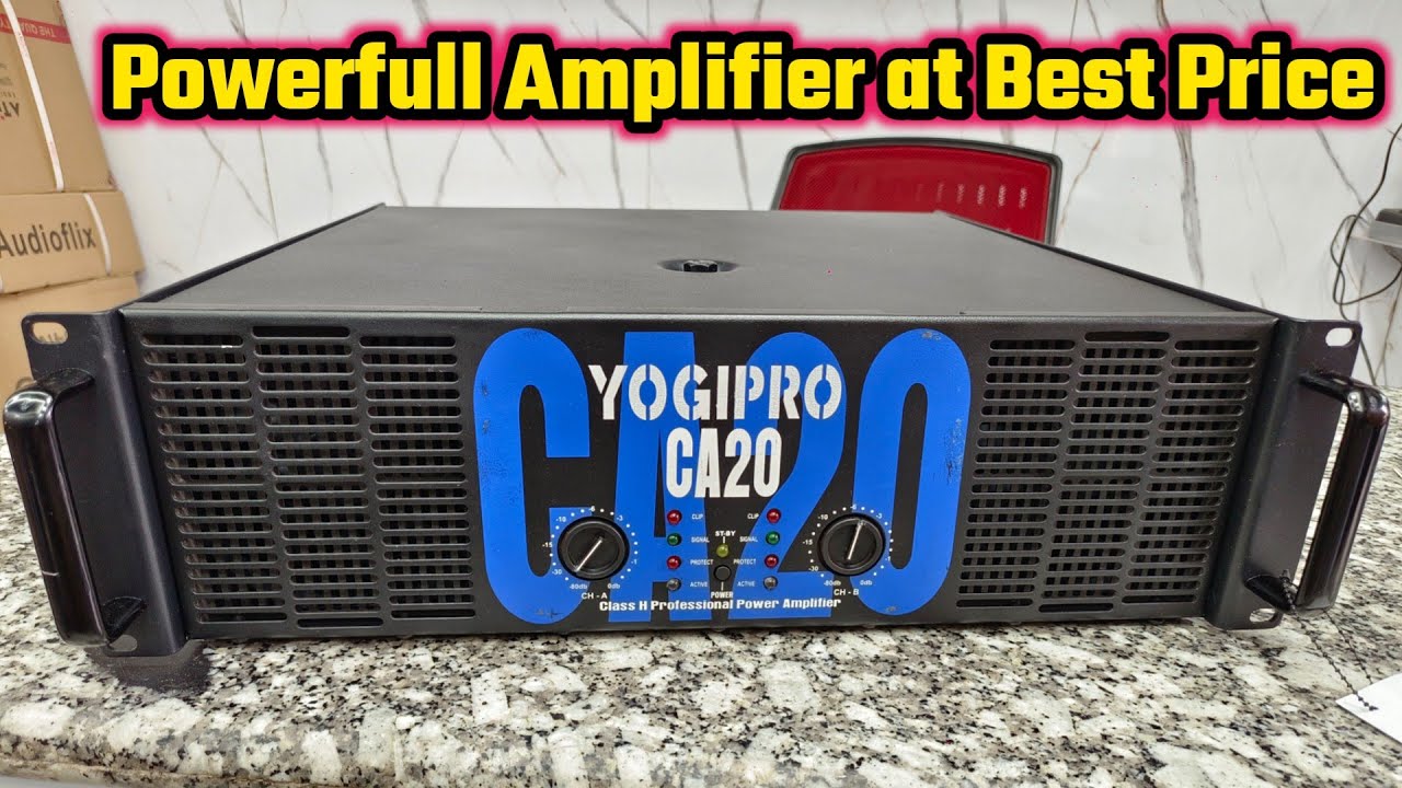 Yogi Pro CA 20 Amplifier Review 5500 Watt DJ Amplifier Team yogi-pro-ca-20-amplifier-review-5500-watt-dj-amplifier-team