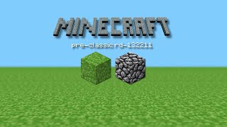 Minecraft Pre-Classic rd-132211 Gameplay