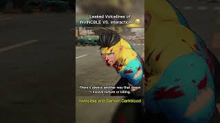 Leaked Voicelines of INVINCIBLE VS. Interactions 😭 #invincible #gaming #invinciblevs