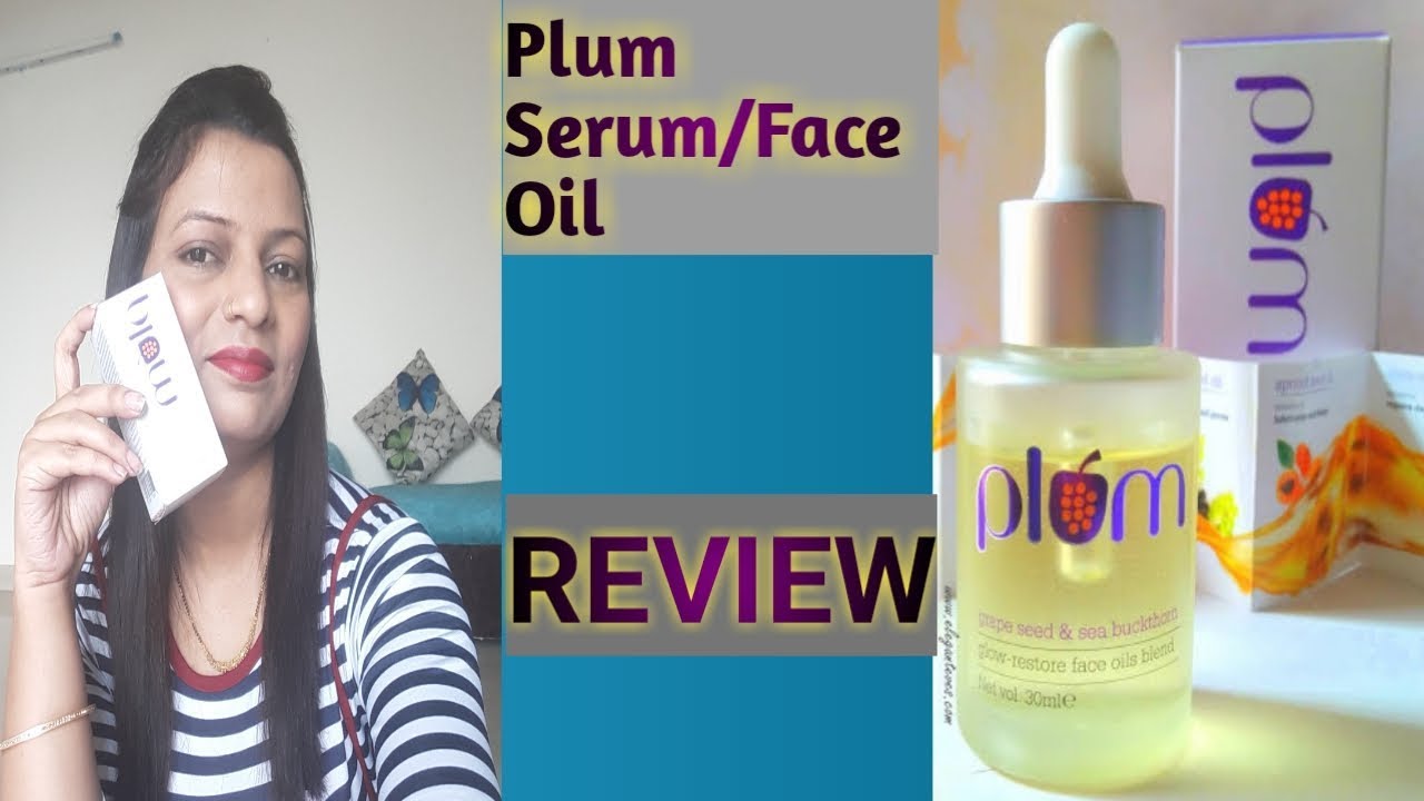 plum face serum
