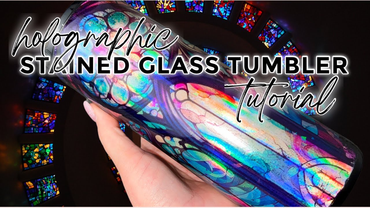 Stained Glass Tumbler Tutorial YouTube