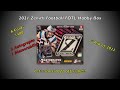 1st Rip of 2022 | 2021 Zenith Football FOTL Hobby Box | 6 cards $400 was it worth it???