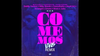 Maluma, Chencho - Nos Comemos Vivos (Remix) Ft. Daddy Yankee, Miky Woodz, Cosculluela, Anuel AA, ...