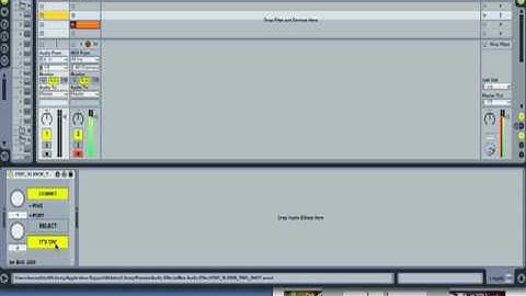 My max for live osc slider