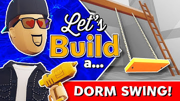 How to Build a DORM SWING!! (Rec Room - Makerpen Tutorial) 🏡🛝🎉