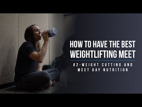 वीडियो: पावरलिफ्टिंग मीट के लिए वजन कैसे कम करें