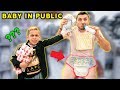 DAD Acts Like a BABY In PUBLIC *SO EMBARRASSING* | The Royalty Family